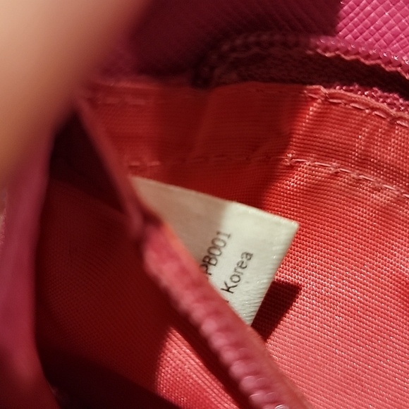 MCM EUC Pink and Tan cognac short Wallet with charms - Picture 12 of 12